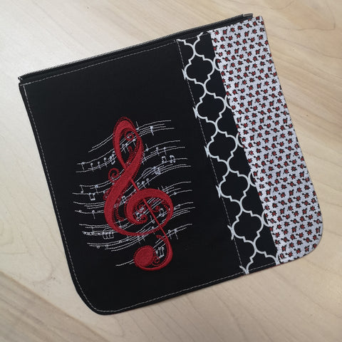 Treble clef flap MEDIUM size