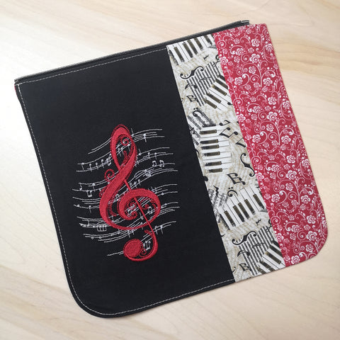 Treble clef flap LARGE size