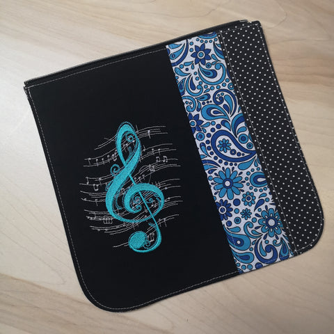 Treble clef flap LARGE size