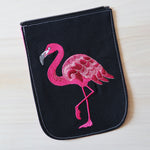 SMALL size flamingo flap