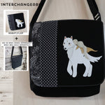 Little girl with wolf flap MEDIUM size